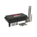 Juego de puntas y accesorios cuadro de 1/4", 19 piezas, Urrea
