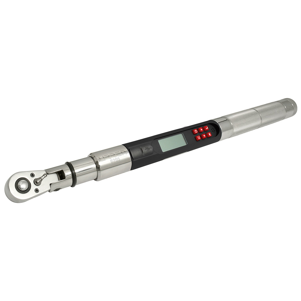 Torquímetro electrónico cuadro de 1/2", 12.5-250 ft-lb, Urrea