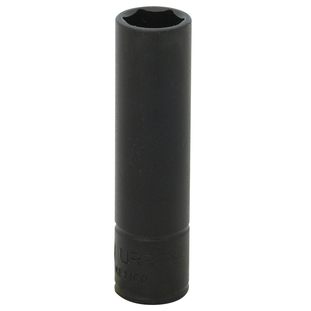 Dado de impacto largo métrico cuadro de 1/4", 6 puntas, 11 mm, Urrea