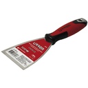 Espátula flexible de acero inoxidable con mango bimaterial 3", Urrea