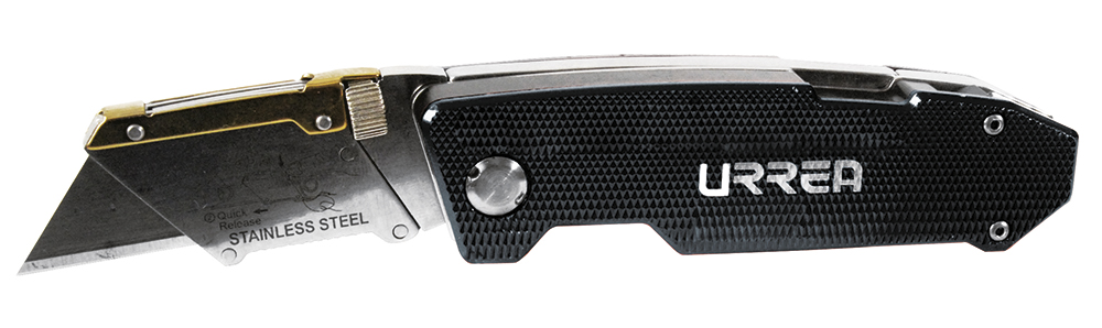 Navaja utilitaria abatible con puntas de 7-1/4", Urrea
