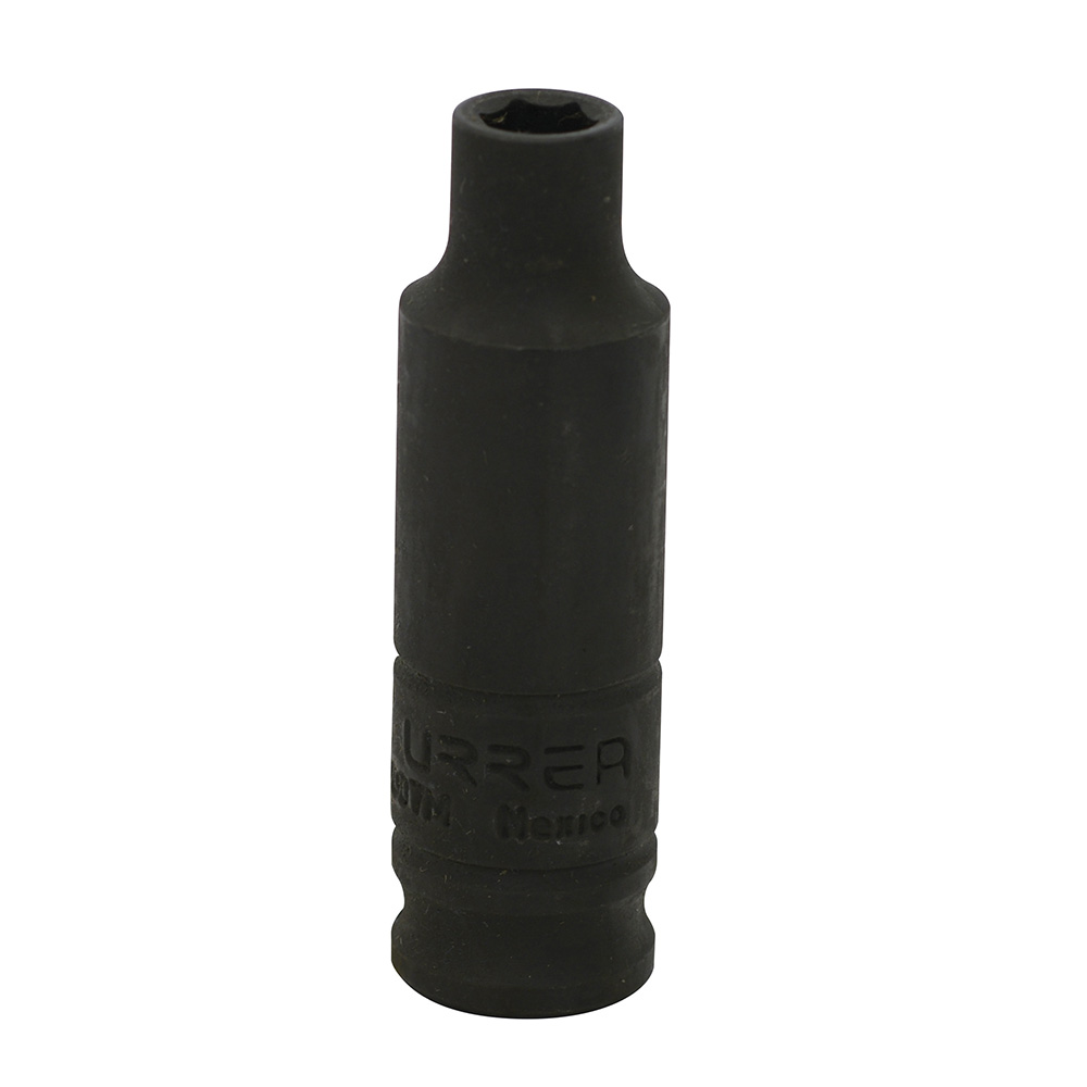 Dado de impacto largo métrico cuadro de 3/8", 6 puntas, 7 mm, Urrea