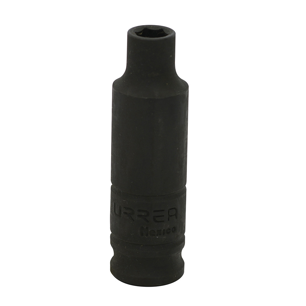 Dado de impacto largo métrico cuadro de 3/8", 6 puntas, 8 mm, Urrea