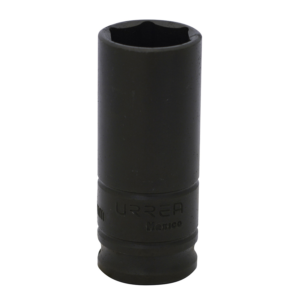 Dado de impacto largo métrico cuadro de 3/8", 6 puntas, 15 mm, Urrea