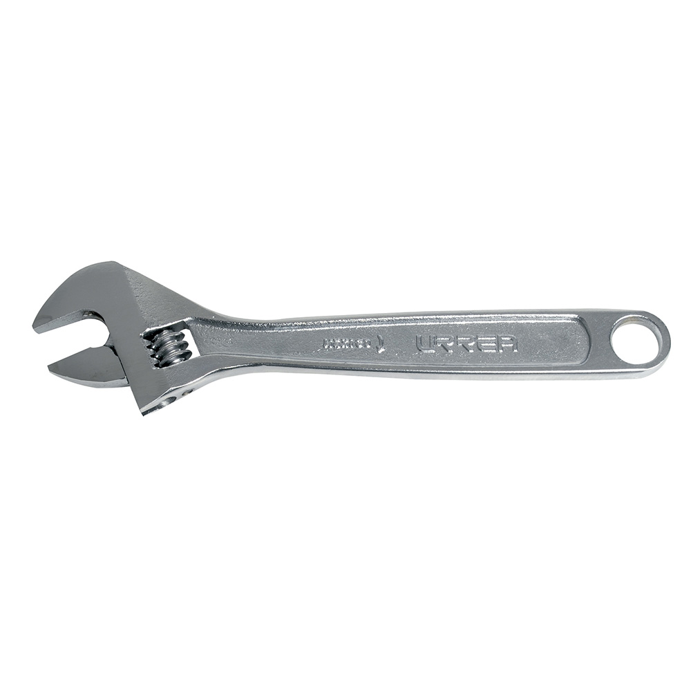 Llave ajustable cromada 4", Urrea