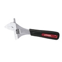 Llave ajustable cromada quijada angosta 8", Urrea
