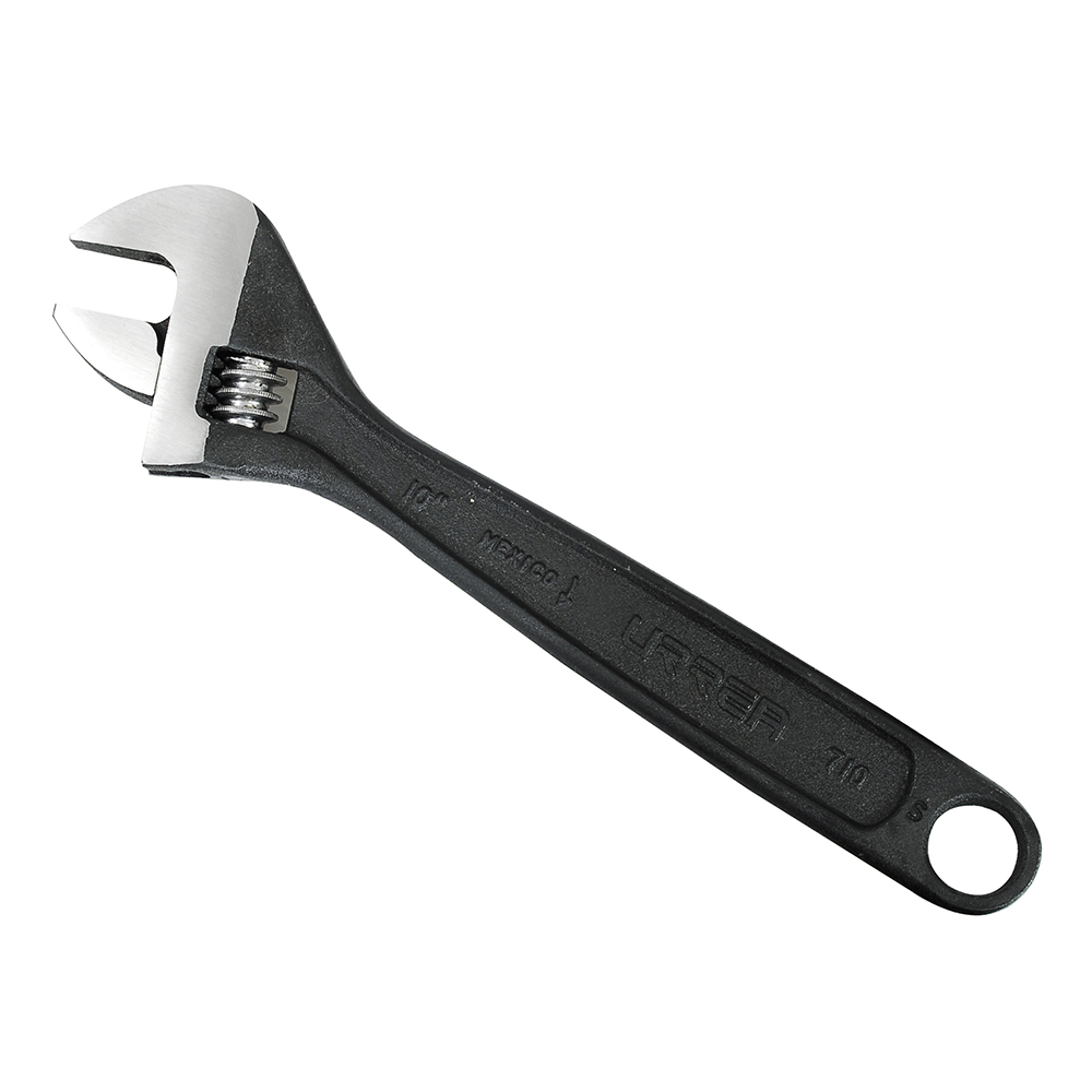 Llave ajustable fosfatizada 10", Urrea