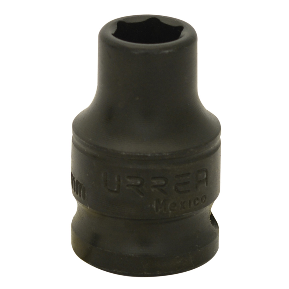 Dado de impacto métrico cuadro de 3/8", 6 puntas, 9 mm, Urrea