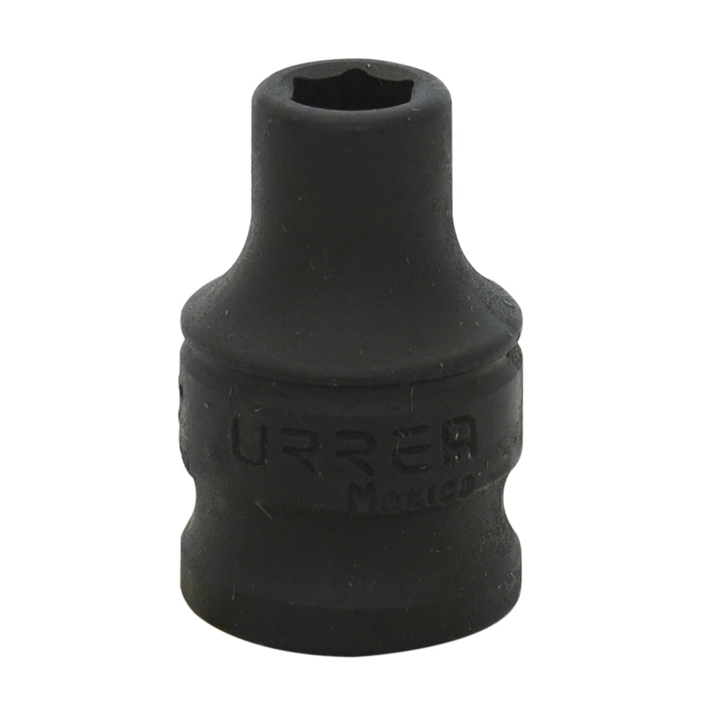 Dado de impacto en pulgadas cuadro de 3/8", 6 puntas, 5/16", Urrea
