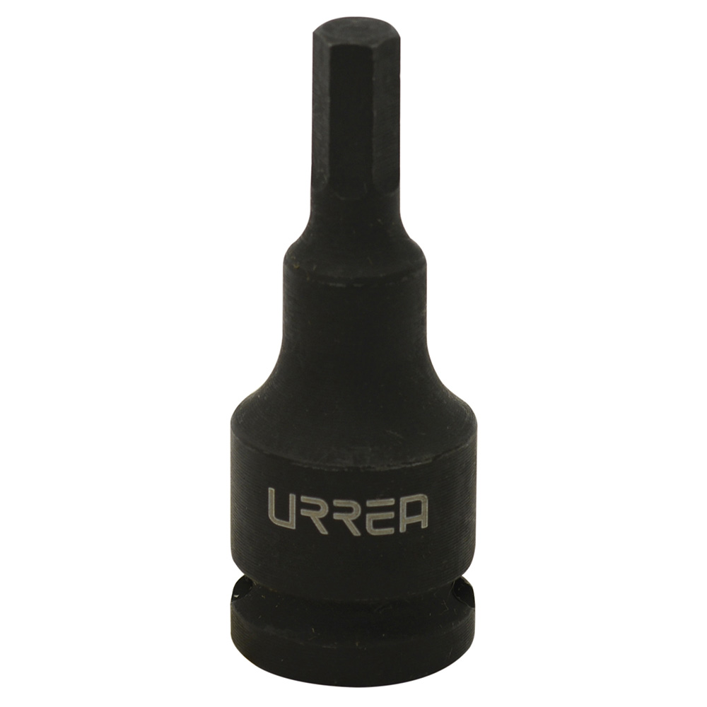 Dado de impacto con punta hexagonal métrico cuadro de 3/8", 8 mm, Urrea