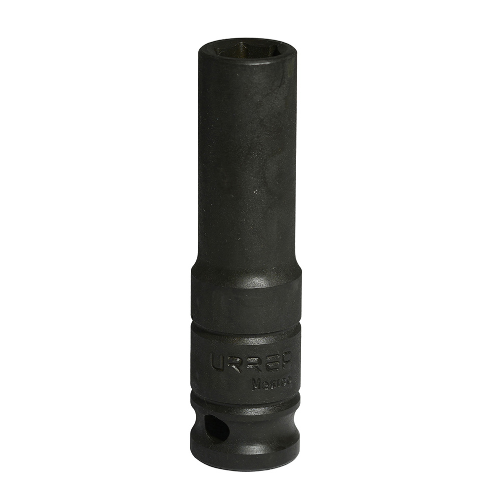 Dado de impacto largo métrico cuadro de 1/2", 6 puntas, 8 mm, Urrea