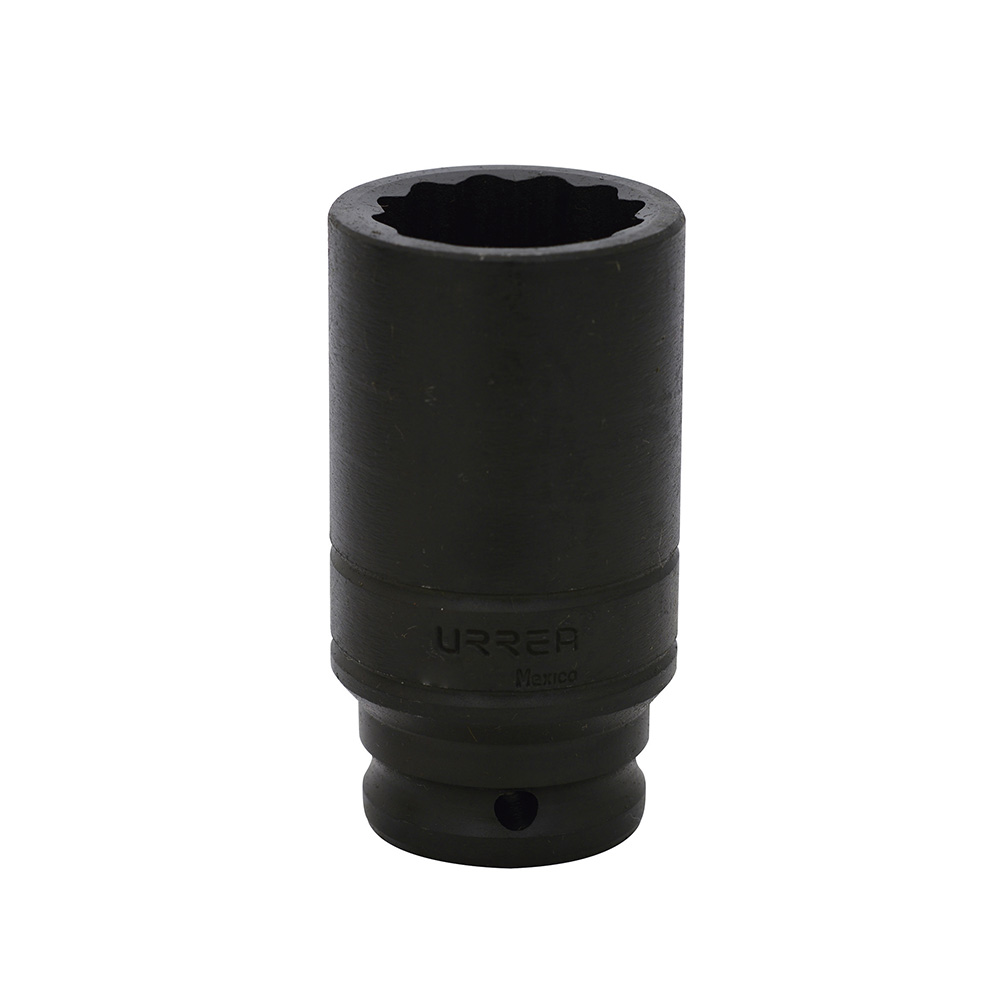 Dado de impacto largo métrico cuadro de 1/2", 12 puntas, 15 mm, Urrea