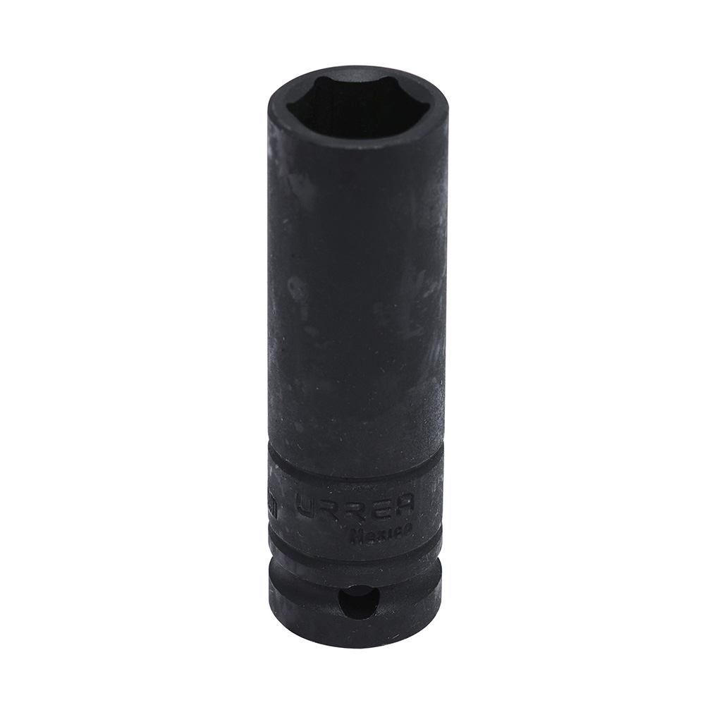 Dado de impacto largo pared delgada métrico cuadro de 1/2", 6 puntas, 20 mm, Urrea