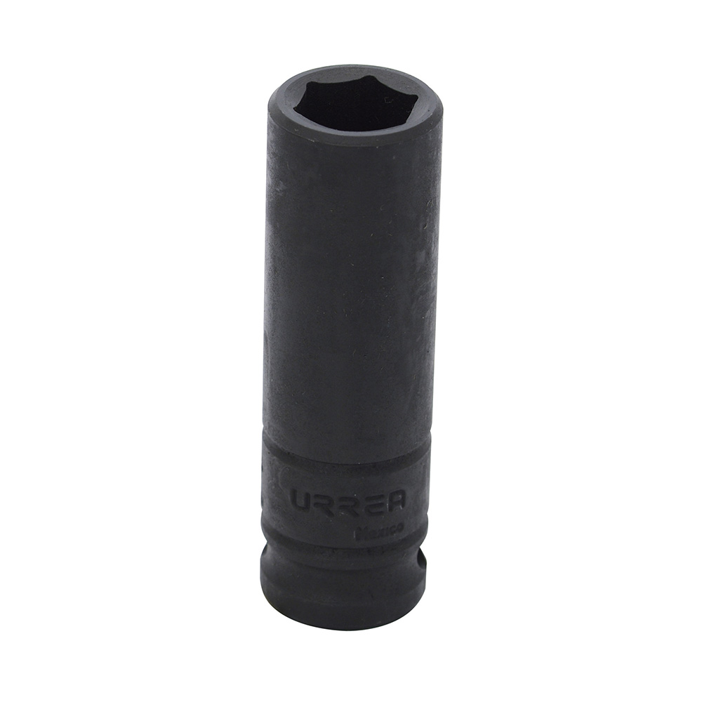 Dado de impacto largo en pulgadas cuadro de 1/2", 6 puntas, 13/16", Urrea