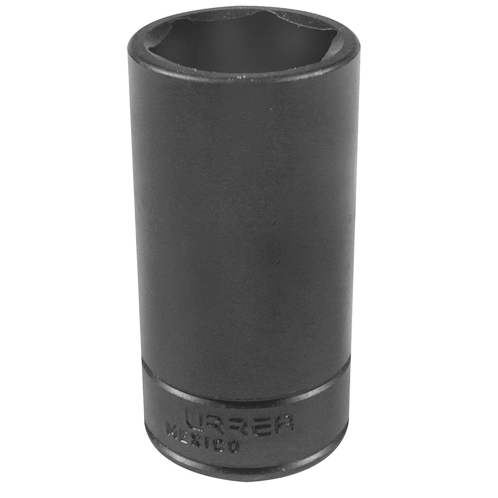 Dado de impacto largo en pulgadas cuadro de 1/2", 6 puntas, 1-1/8", Urrea