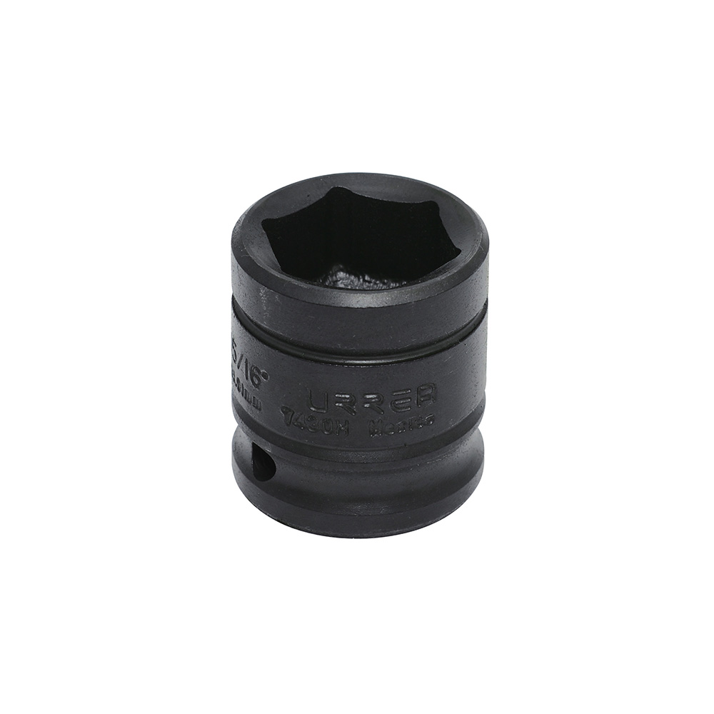 Dado de impacto en pulgadas cuadro de 1/2", 6 puntas, 15/16", Urrea
