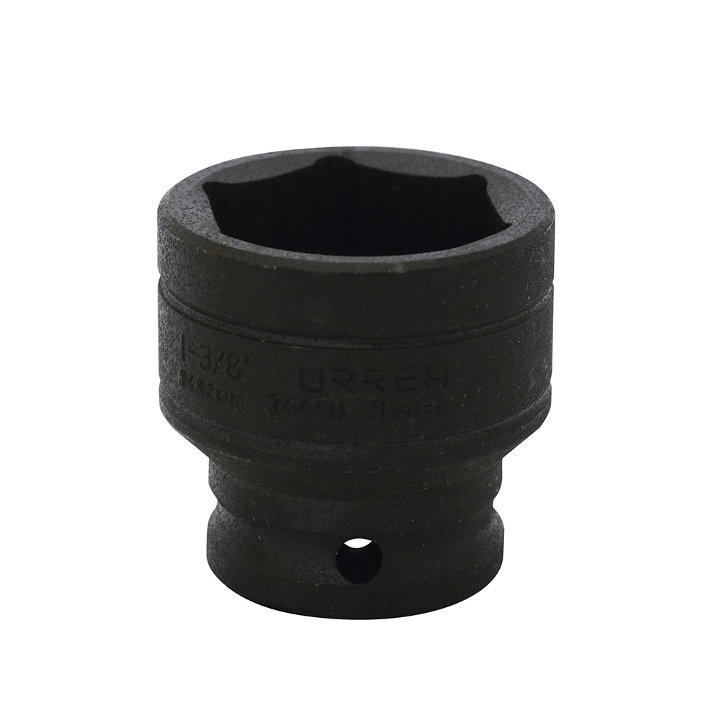Dado de impacto en pulgadas cuadro de 1/2", 6 puntas, 1-3/8", Urrea