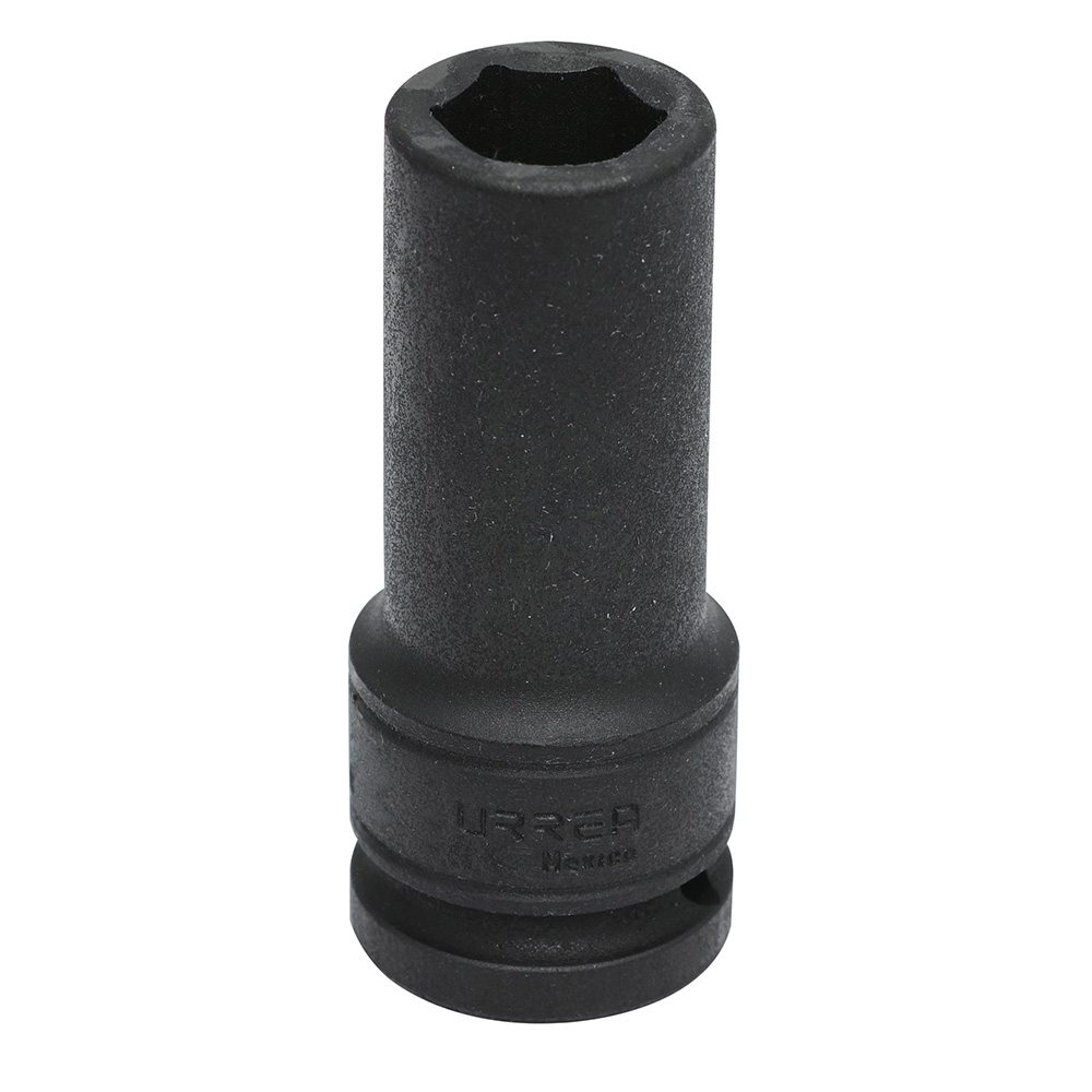 Dado de impacto largo pared delgada en pulgadas cuadro de 3/4", 6 puntas, 7/8", Urrea