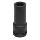 Dado de impacto largo pared delgada en pulgadas cuadro de 3/4", 6 puntas, 7/8", Urrea