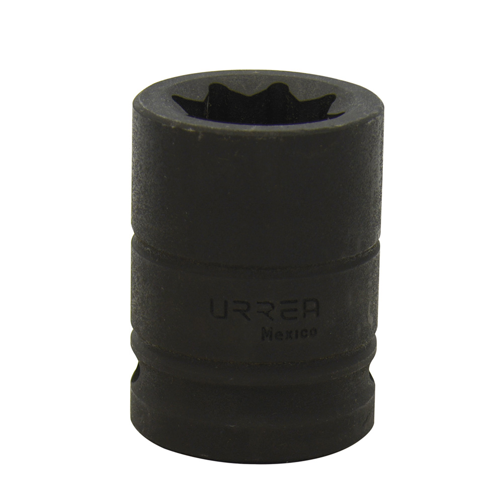 Dado de impacto en pulgadas cuadro de 3/4", 8 puntas, 7/8", Urrea