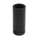 Dado de impacto largo pared delgada en pulgadas cuadro de 3/4", 6 puntas, 1", Urrea