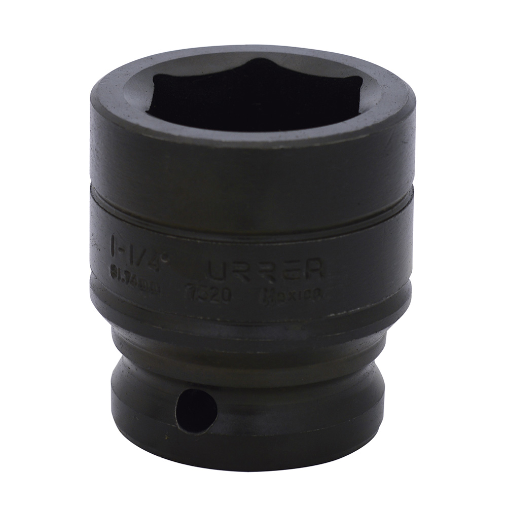 Dado de impacto en pulgadas cuadro de 3/4", 6 puntas, 1-1/4", Urrea