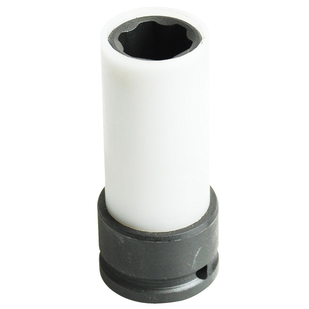 Dado de impacto largo métrico cuadro de 3/4", con protección Nylamid, 21 mm, Urrea