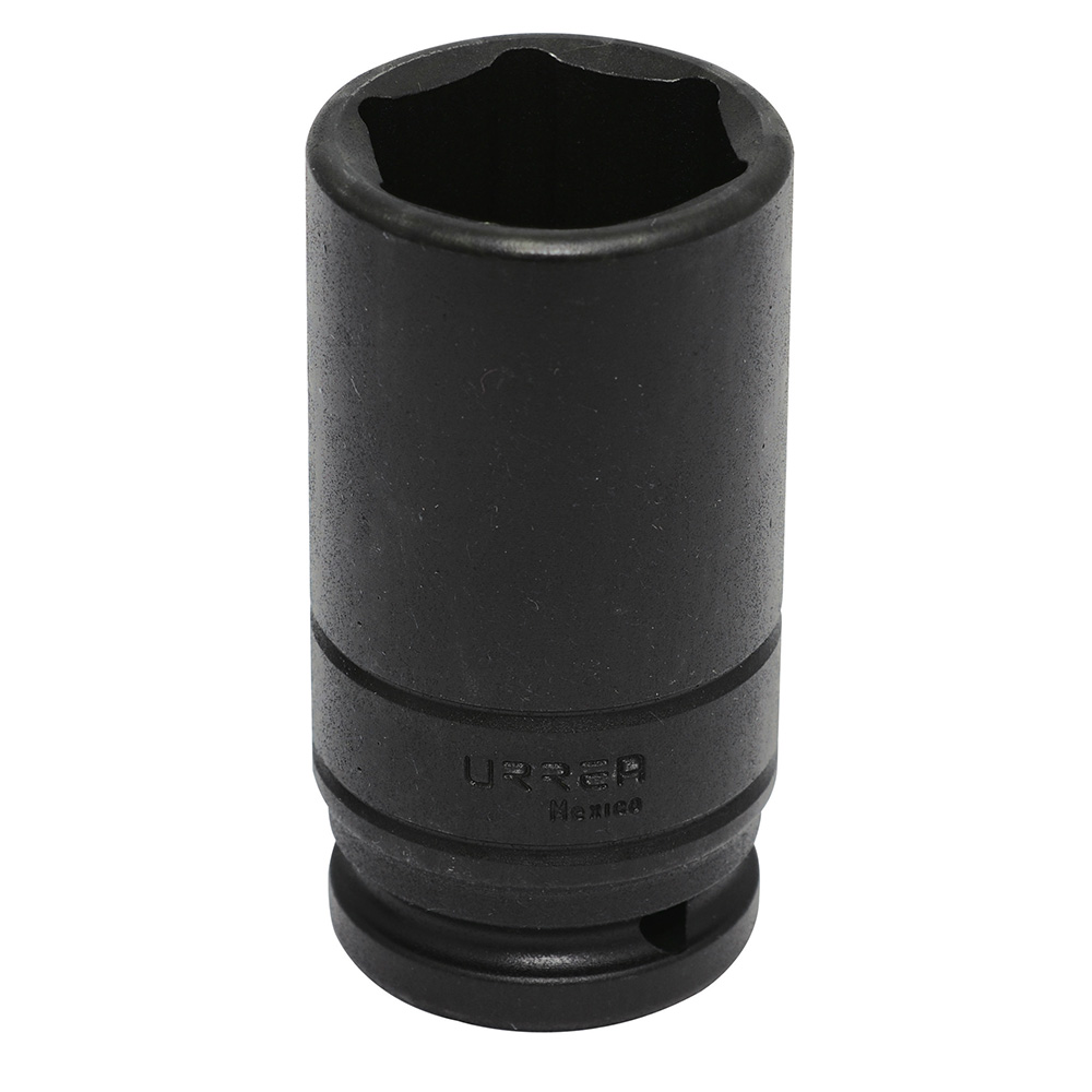 Dado de impacto largo pared delgada en pulgadas cuadro de 3/4", 6 puntas, 1-1/2", Urrea