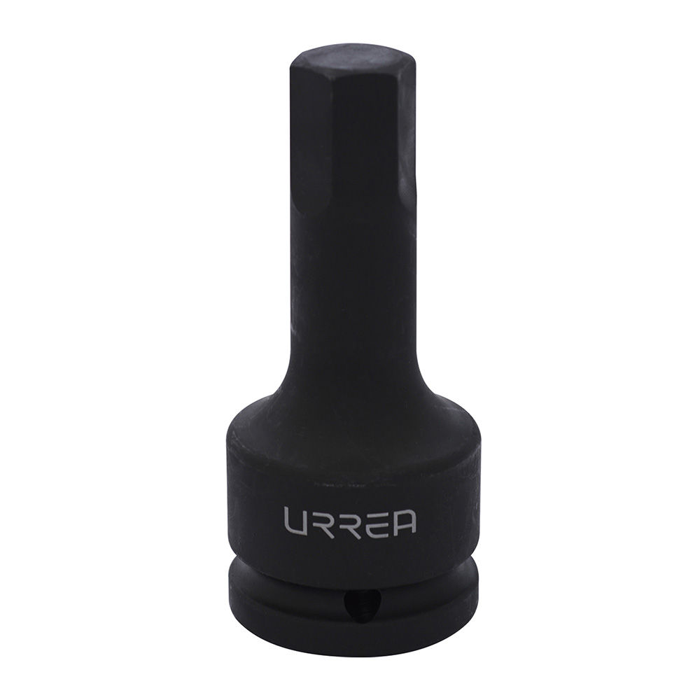 Dado de impacto con punta hexagonal en pulgadas cuadro de  3/4", 1", Urrea