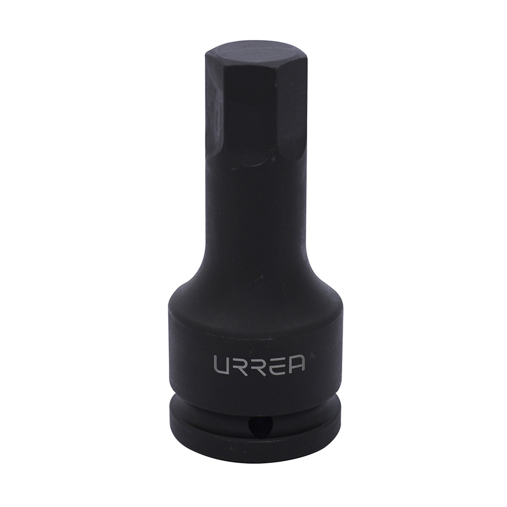 Dado de impacto con punta hexagonal métrico cuadro de  3/4", 12 mm, Urrea