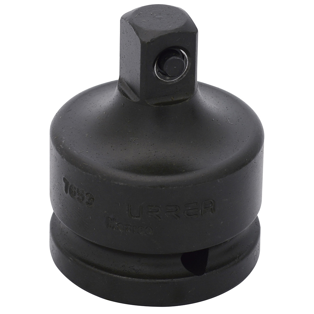 Adaptador con perno para dado de impacto cuadro de 3/4" hembra a 1/2" macho, Urrea