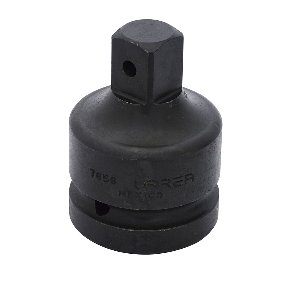 Adaptador con barreno pasado para dado de impacto cuadro de 1" hembra a 3/4" macho, Urrea