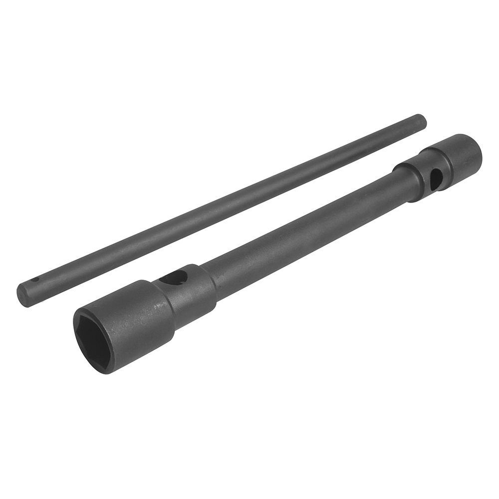 Llave de artillería fosfatizada doble boca hexagonal en pulgadas, 1" x 1-1/16", Surtek