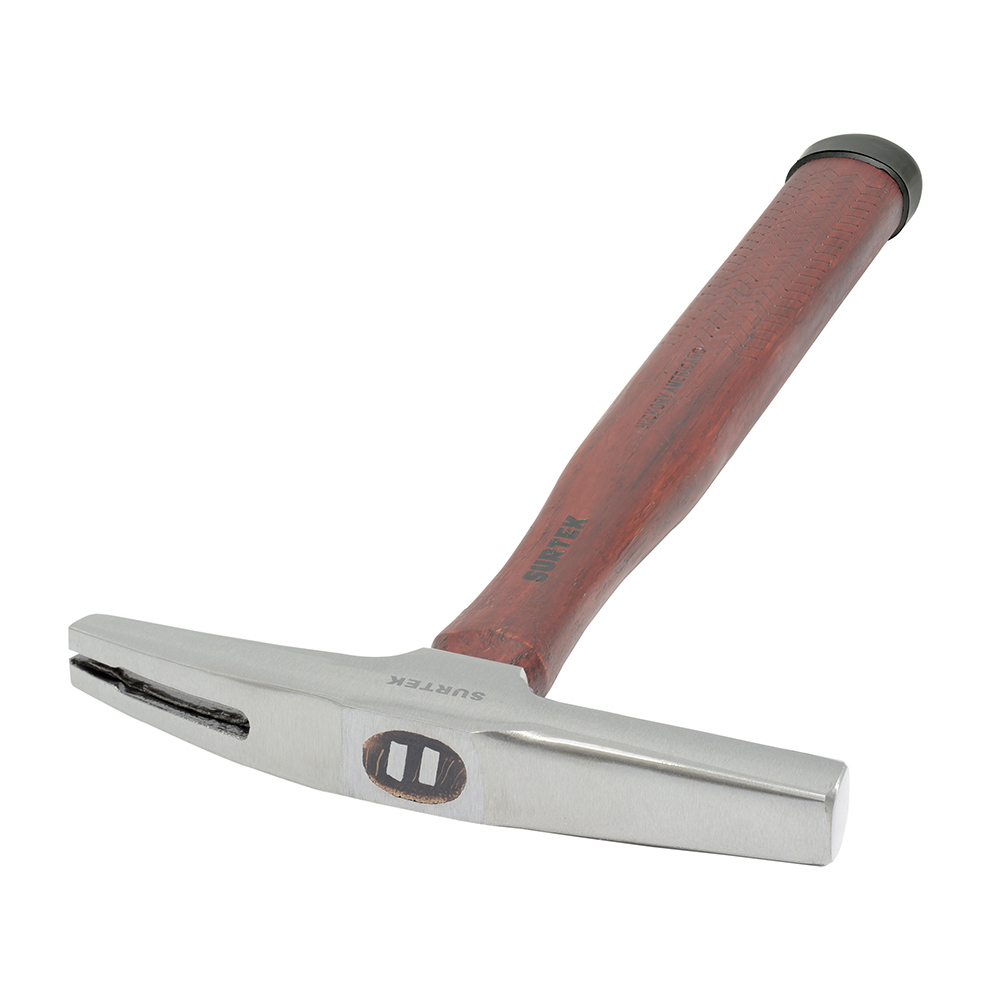 Martillo para tapicero con mango de madera hickory americano13", 7 oz, Surtek