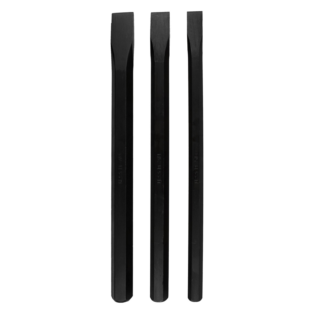 Juego de 3 cinceles 5/8"-7/8", Urrea