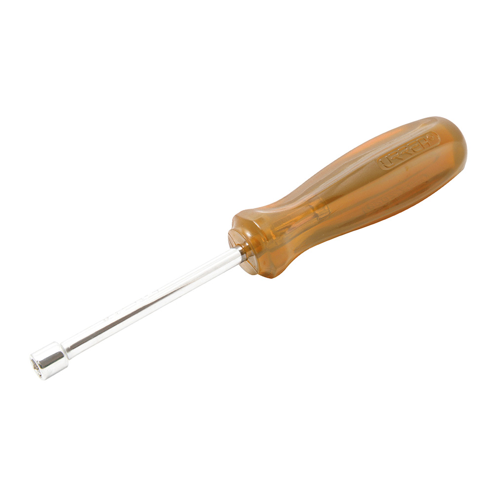 Destornillador con mango ámbar color naranja, de caja en pulgadas 9/32" x 3", Urrea
