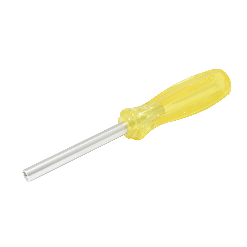 Destornillador con mango ámbar, mágnetico para puntas hexágono de 1/4", Urrea
