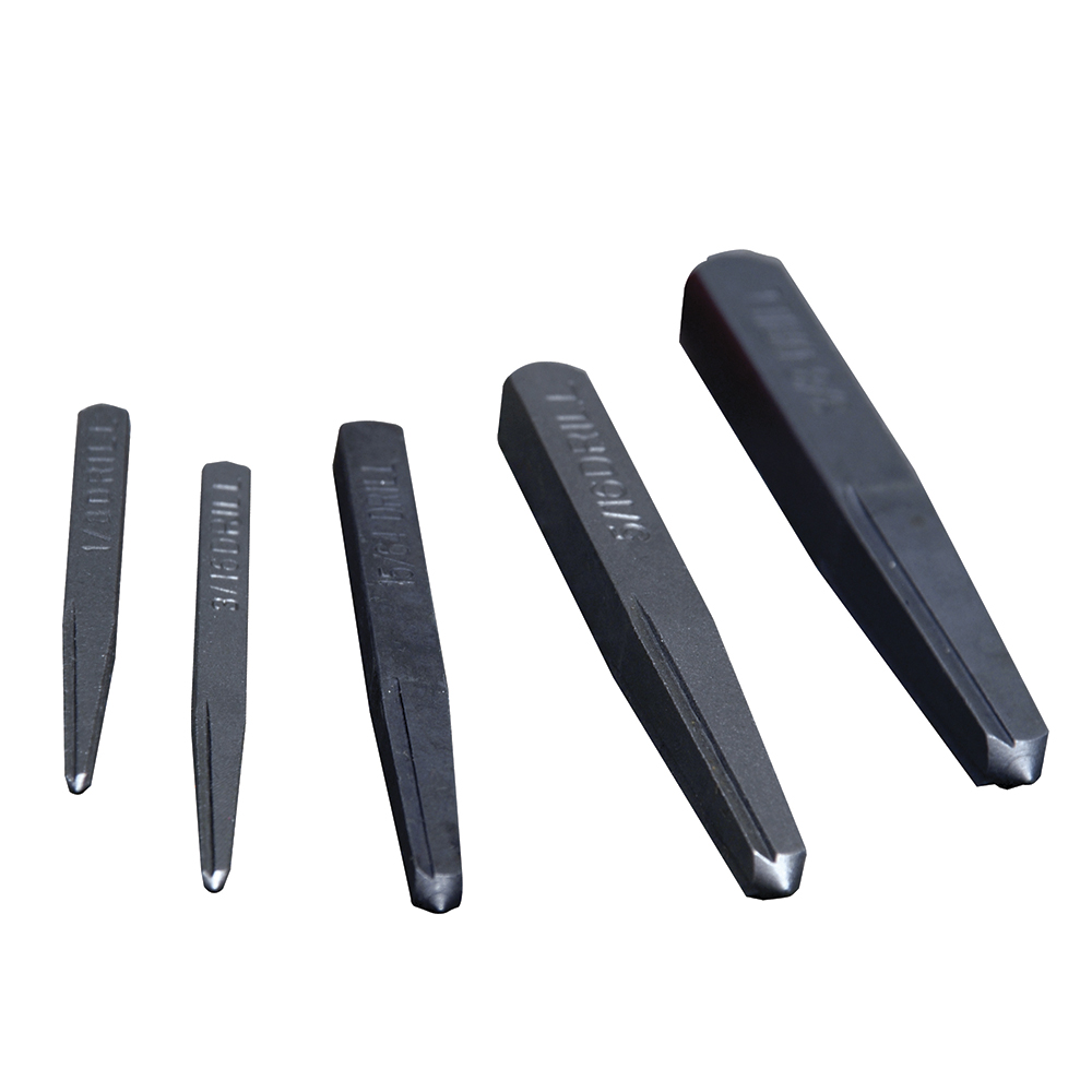 Juego de extractor rectos para tornillos, 5 piezas, Urrea