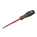 Destornillador con mango trimaterial 1000 V, punta plana 3/31, Urrea