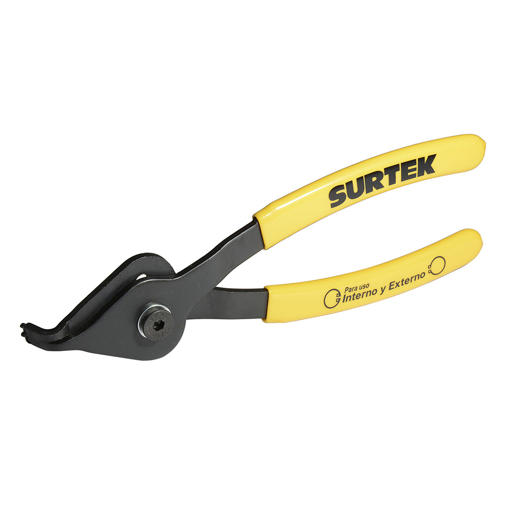 Pinza para anillos de retención convertibles 1.7 mm ángulo de 45°, Surtek
