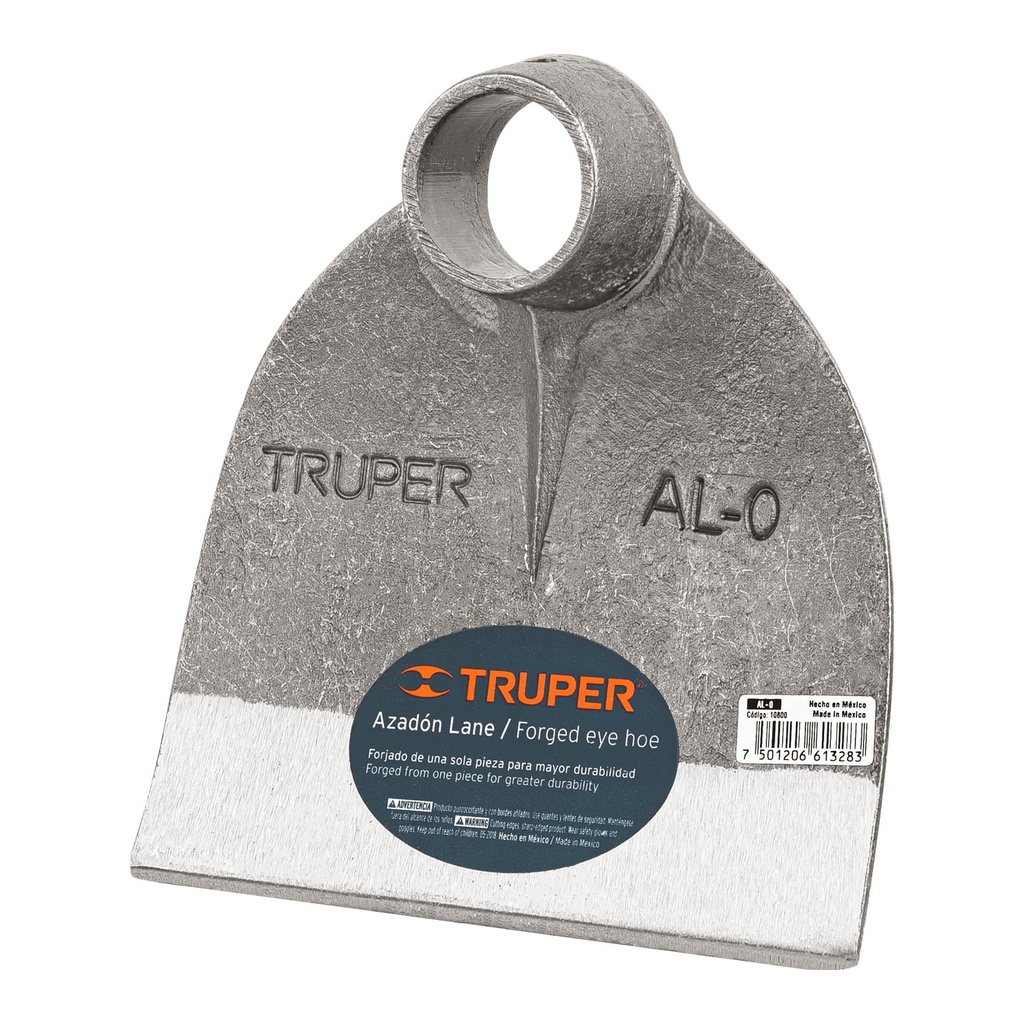 10600 / Azadón Lane No.0 de 1.6 lb sin mango, Truper