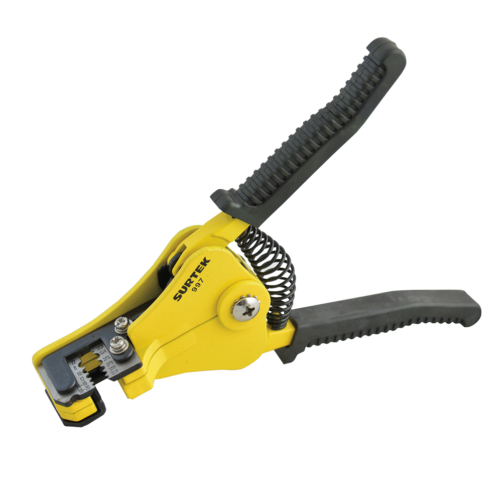 Pinza pelacable 8-22 AWG de 9-1/2" automática, Surtek