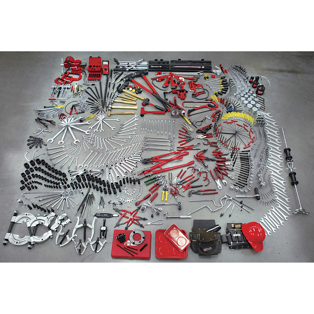 Juego maestro industrial combinado 936 piezas, sin gabinete, Urrea
