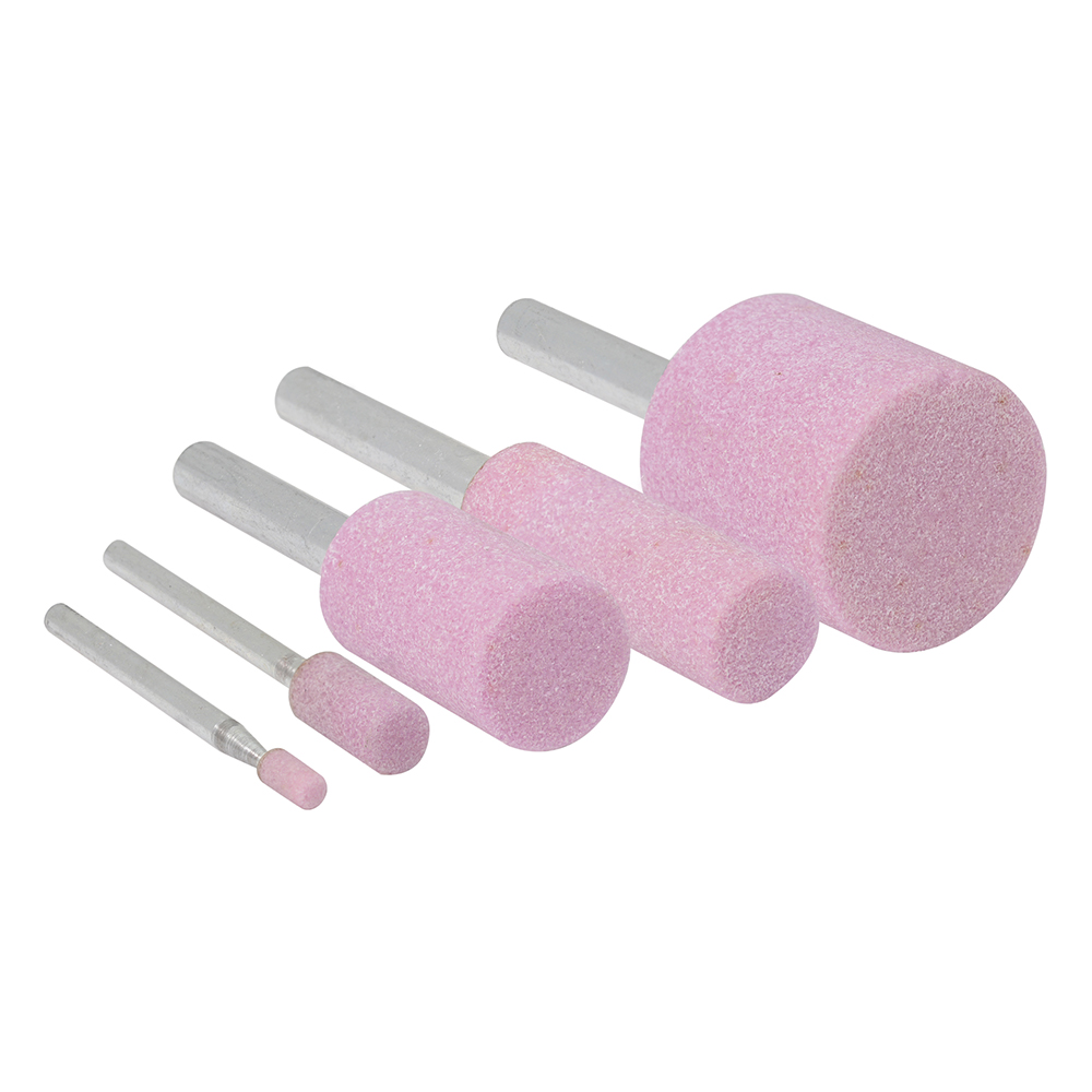 Juego de 5 puntas montadas óxido de aluminio rosas tipo W, Urrea