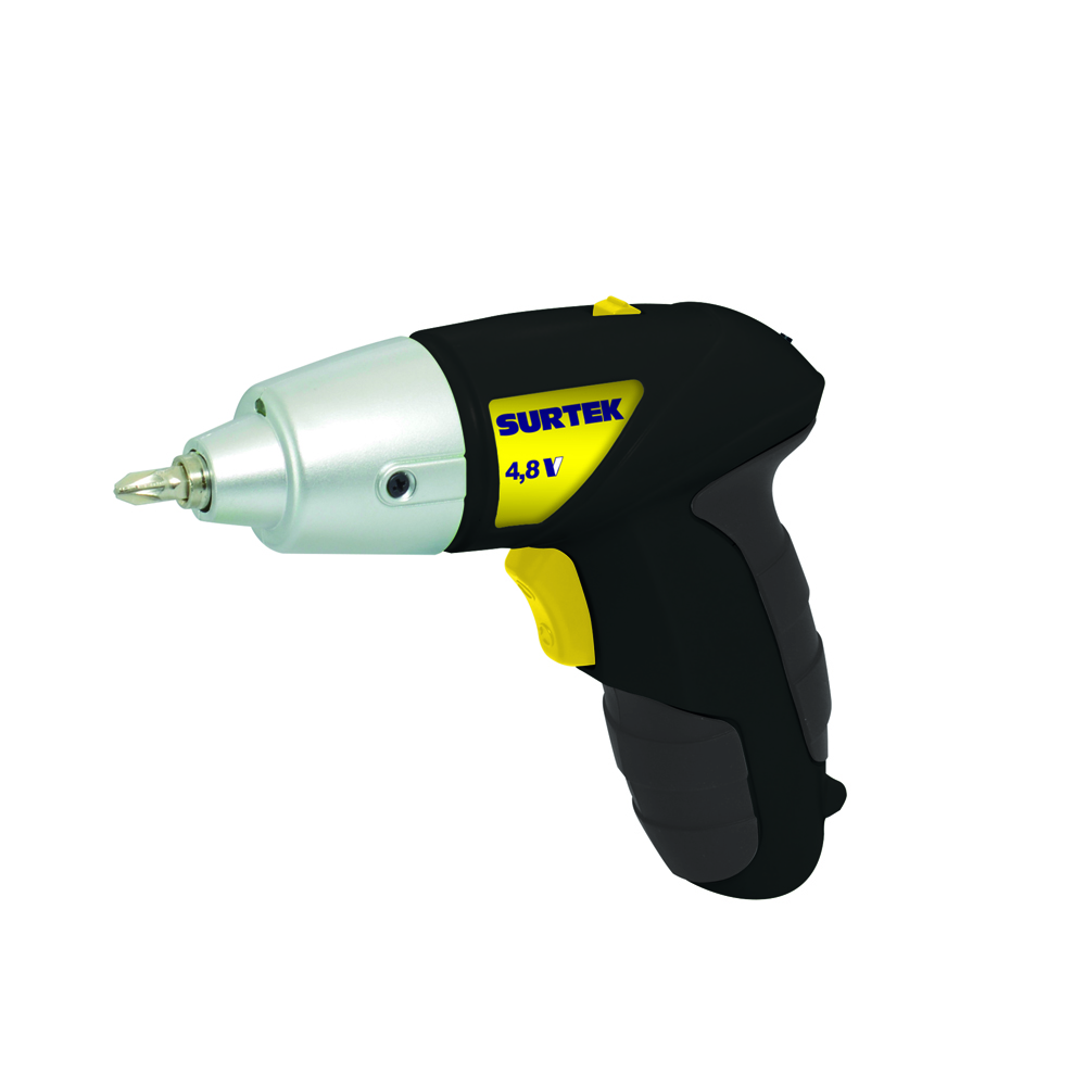 Atornillador 1/4" a batería Litio-ion 3.6 V, 4.8 Nm recargable, Surtek