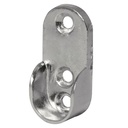 Juego de brida para tubo ovalado para clóset, Lock
