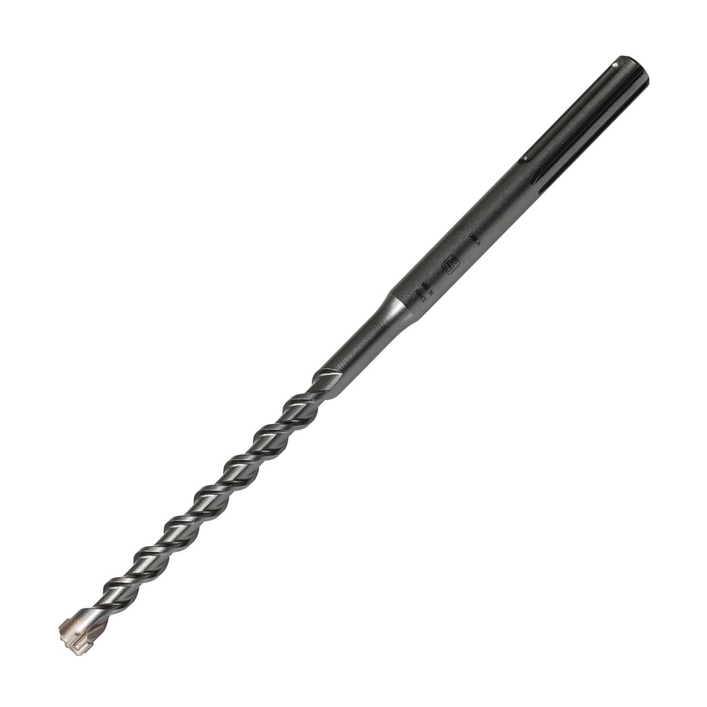 Broca para concreto de acero SDS MAX 1-1/8" x 13" con punta reforzada, Urrea