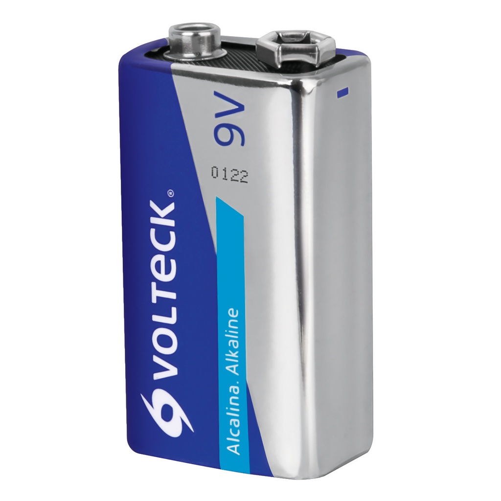 46319 / Pila alcalina 9v, blister, Volteck
