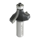 Broca para router de acero redondeadora con balero 1-5/8" zanco de 1/2", Urrea