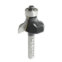 Broca para router de acero pecho de paloma con balero 1-3/8" zanco de 1/4", Urrea